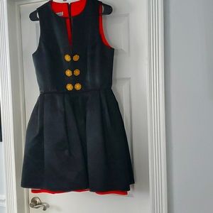 Black & Red evening dress